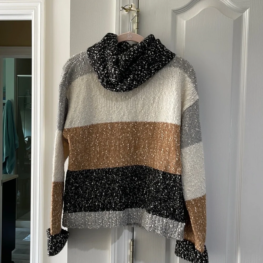 Marled cowlneck sweater - Picture 1 of 4